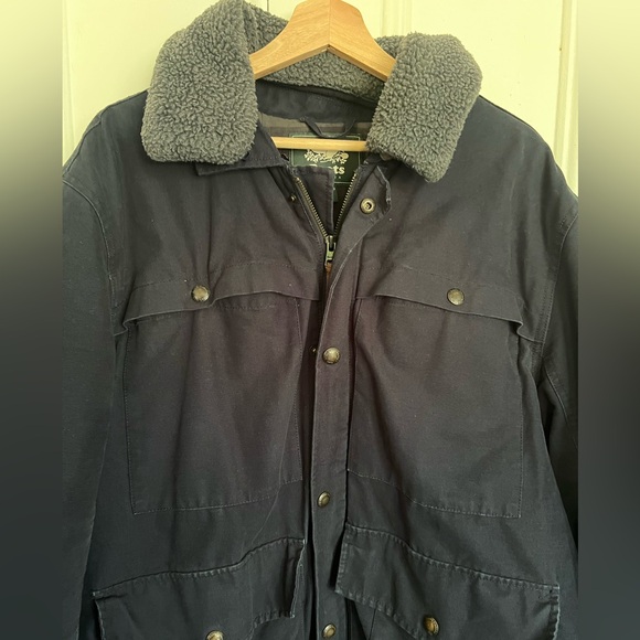 Roots Winter Jacket with Fur neck, Trucker style - Picture 3 of 4